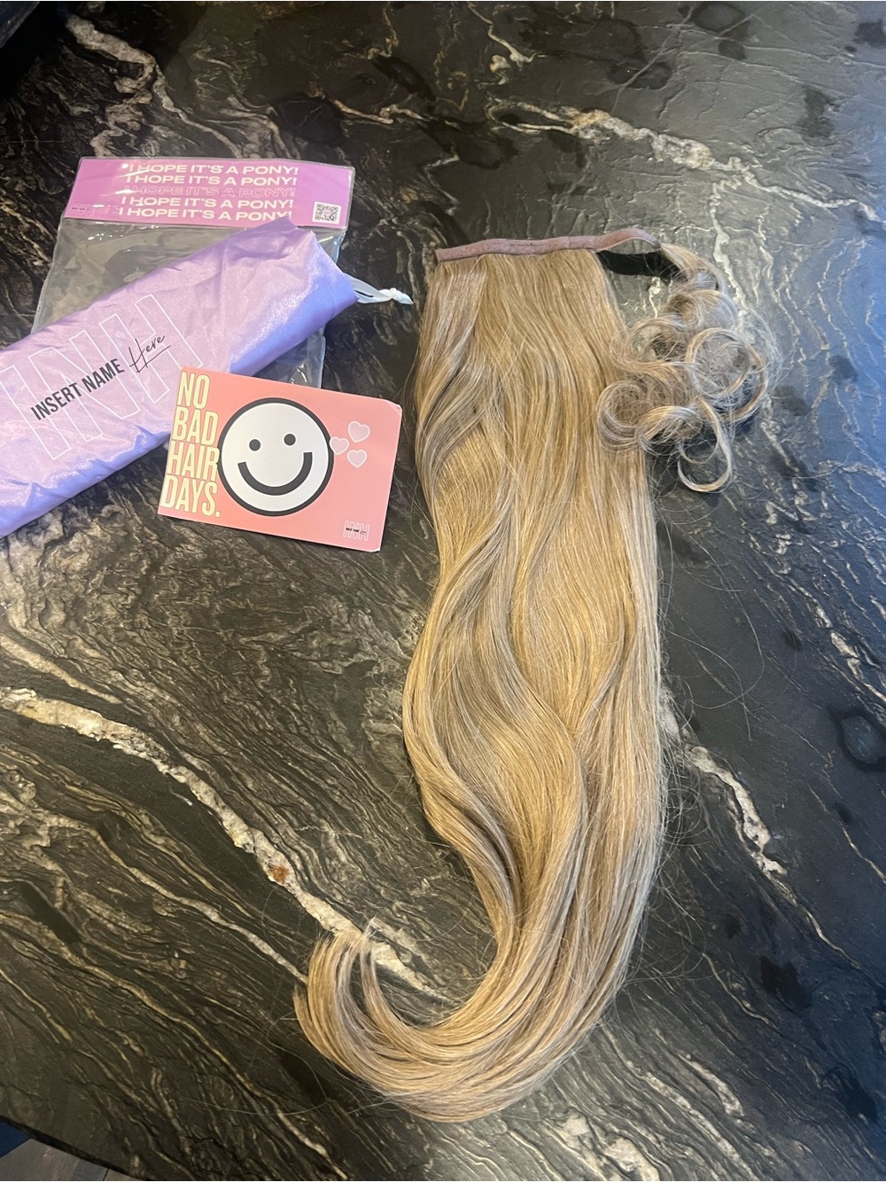 Ponytail Extension - Ash Blonde (Never Used)